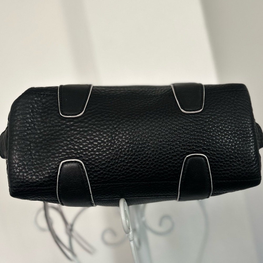 COACH - Bleecker Edgepaint Leather Satchel Shoulder Handbag - Picture 5 of 14